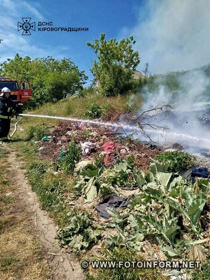 На Кіровоградщині у житловому секторі виникло три пожежі (ФОТО)